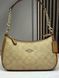 Жіноча сумка Coach Teri Shoulder Bag Signature Canvas Коричнева Кросбоді Багет &mdash; фото 1