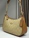 Жіноча сумка Coach Teri Shoulder Bag Signature Canvas Коричнева Кросбоді Багет &mdash; фото 2