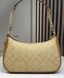 Жіноча сумка Coach Teri Shoulder Bag Signature Canvas Коричнева Кросбоді Багет &mdash; фото 3