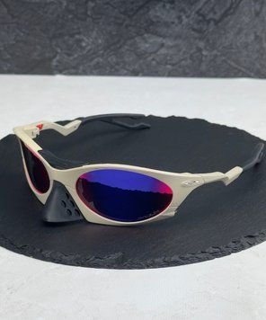 Сонцезахисні окуляри Oakley Plantaris бежеві овальні Prizm спортивні чоловічі