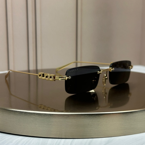 Сонцезахисні окуляри Gucci GG1808S Gold/Grey