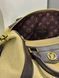Жіноча сумка LOUIS VUITTON Nano LV Biker текстиль та шкіра бежева Force77 фото 7