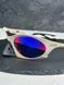 Сонцезахисні окуляри Oakley Plantaris бежеві овальні Prizm спортивні чоловічі &mdash; фото 3