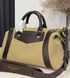 Жіноча сумка LOUIS VUITTON Nano LV Biker текстиль та шкіра бежева Force77 фото 4