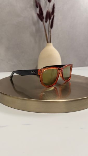 Сонцезахисні окуляри Ray-Ban RBR0502S Wayfarer Reverse помаранчеві унісекс