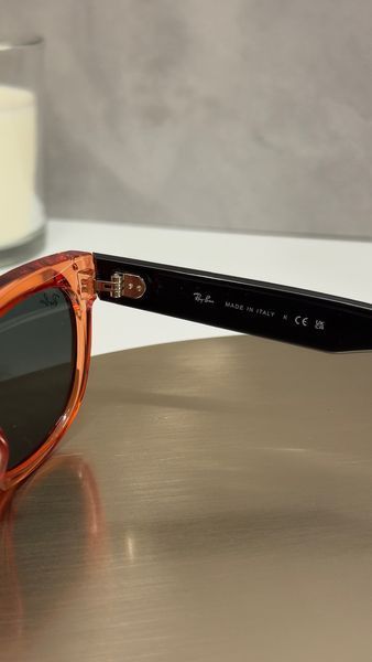 Сонцезахисні окуляри Ray-Ban RBR0502S Wayfarer Reverse помаранчеві унісекс