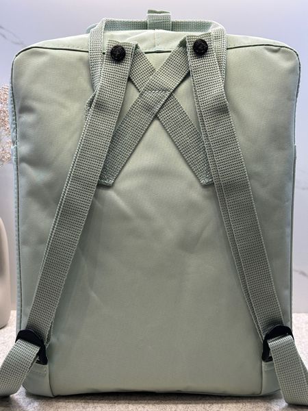 Рюкзак Fjallraven Kanken Classic м'ятний Mint Green 16л міський жіночий шкільний