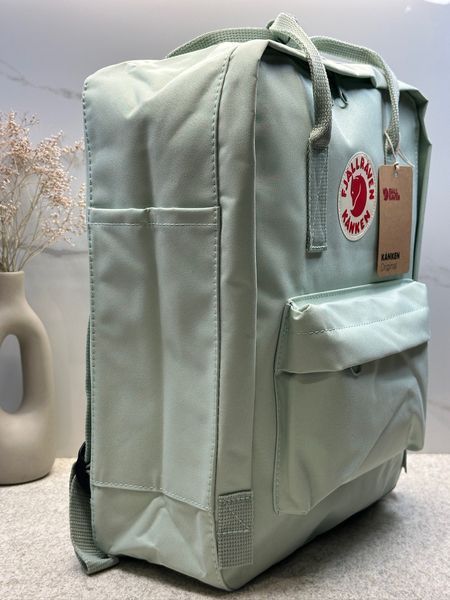 Рюкзак Fjallraven Kanken Classic м'ятний Mint Green 16л міський жіночий шкільний