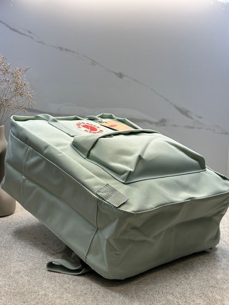 Рюкзак Fjallraven Kanken Classic м'ятний Mint Green 16л міський жіночий шкільний