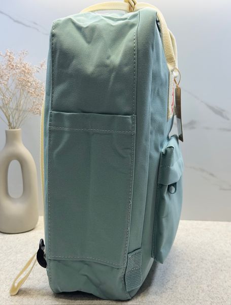 Рюкзак Fjallraven Kanken Classic бірюзовий Frost Green 16л міський жіночий шкільний оригінал