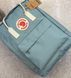 Рюкзак Fjallraven Kanken Classic бірюзовий Frost Green 16л міський жіночий шкільний оригінал &mdash; фото 8