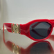 Сонцезахисні окуляри Versace VE4361 Medusa Biggie Red/Dark Grey &mdash; фото 3