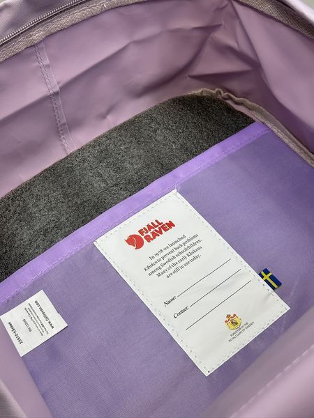 Рюкзак Fjallraven Kanken Classic лавандовий Orchid 16л міський жіночий шкільний оригінал