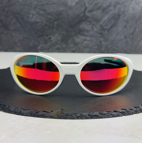 Сонцезахисні окуляри Oakley Eye Jacket Redux OO9438 білі Prizm чоловічі