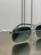 Сонцезахисні окуляри Ray-Ban RB3746 срібло, зелена лінза G15, прямокутні, унісекс &mdash; фото 3