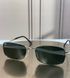 Сонцезахисні окуляри Ray-Ban RB3746 срібло, зелена лінза G15, прямокутні, унісекс &mdash; фото 9