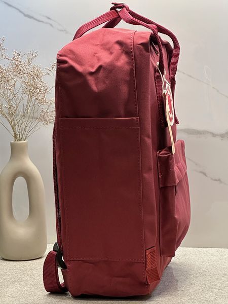 Рюкзак Fjallraven Kanken Classic бордовый Ox Red 16л городской женский школьный оригинал