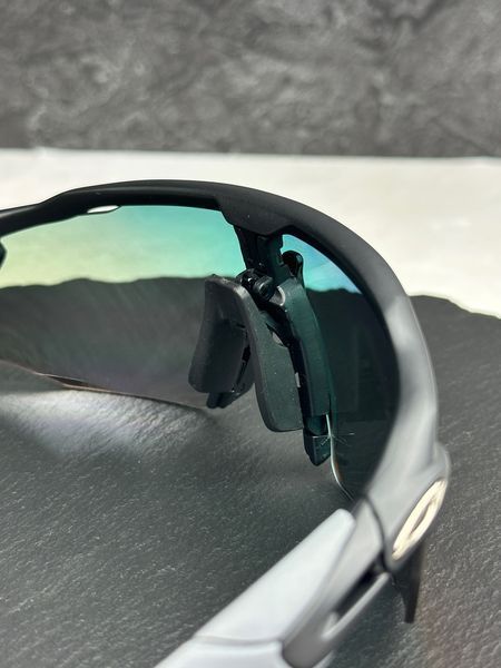 Солнцезащитные очки Oakley Radar EV Advancer OO9442 черные с линзой Prizm Road, спортивные, велокуляры, мужские