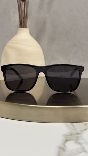 Сонцезахисні окуляри Gucci GG0381S 001 Black/Grey Force119 фото