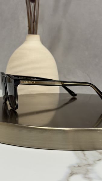 Сонцезахисні окуляри Gucci GG0381S 001 Black/Grey Force119 фото