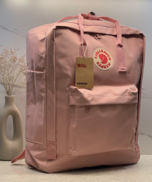 Рюкзак Fjallraven Kanken Big розовый Pink 18л большой городской женский школьный оригинал