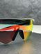 Сонцезахисні окуляри Oakley M Frame чорні матові дзеркальні спортивні чоловічі &mdash; фото 9