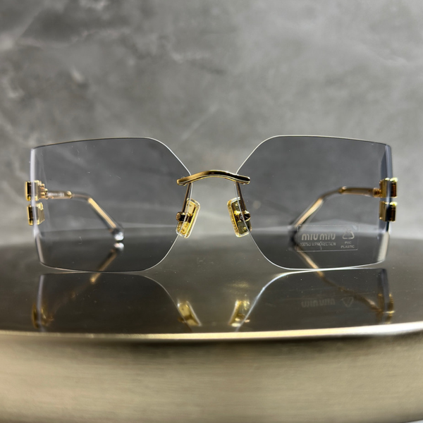 Сонцезахисні окуляри Miu Miu MU54YS Gold/Grey