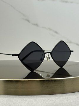 Сонцезахисні окуляри Saint Laurent Lisa Metal Cat Eye Black Force141 фото
