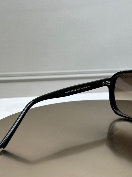 Сонцезахисні окуляри Tom Ford FT1022 Rosco чорні авіатор коричнева лінза унісекс