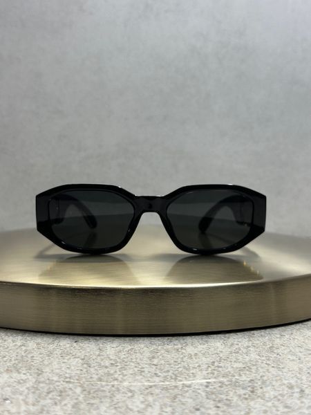 Сонцезахисні окуляри Versace VE4361 401/87 Medusa Biggie чорні сіра лінза унісекс