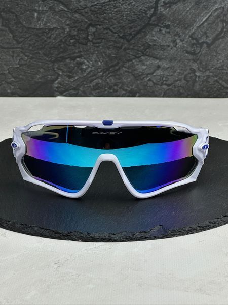 Сонцезахисні окуляри Oakley Jawbreaker OO9270 білі Prizm спортивні чоловічі