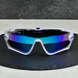Солнцезащитные очки Oakley Jawbreaker Asia Fit OO9270 Polished White/Prizm Sapphire &mdash; фото 2