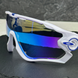 Солнцезащитные очки Oakley Jawbreaker Asia Fit OO9270 Polished White/Prizm Sapphire &mdash; фото 3