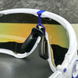 Солнцезащитные очки Oakley Jawbreaker Asia Fit OO9270 Polished White/Prizm Sapphire &mdash; фото 8