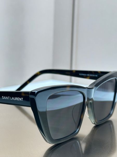 Сонцезахисні окуляри Saint Laurent SL 276 Mica черепахові котяче око жіночі