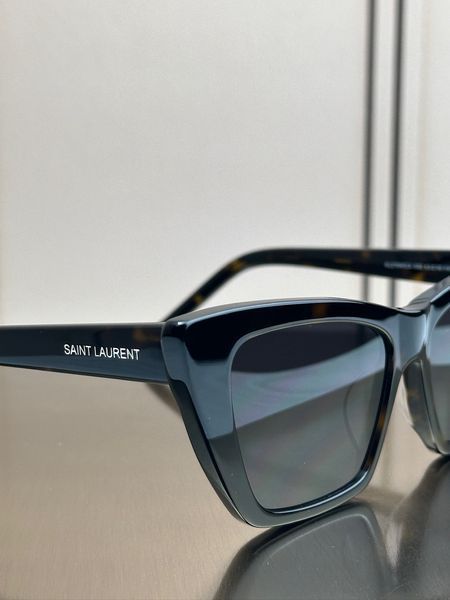 Сонцезахисні окуляри Saint Laurent SL 276 Mica черепахові котяче око жіночі