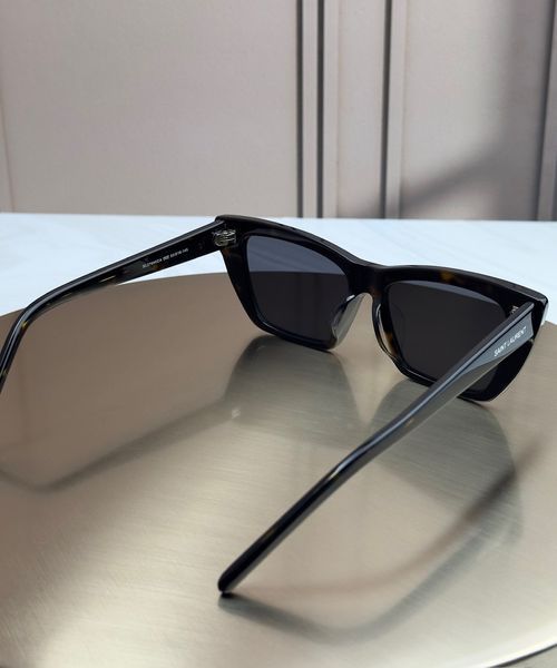 Сонцезахисні окуляри Saint Laurent SL 276 Mica черепахові котяче око жіночі