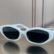 Сонцезахисні окуляри Ray-Ban RB4473 White/Dark Blue &mdash; фото 2