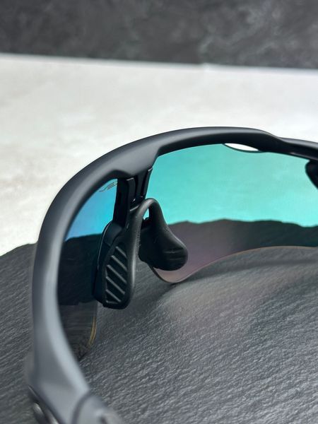 Сонцезахисні окуляри Oakley Radar EV Path OO9208 чорні матові з лінзою Prizm Ruby, спортивні, велоокуляри, чоловічі, оригінал OAK31018 фото