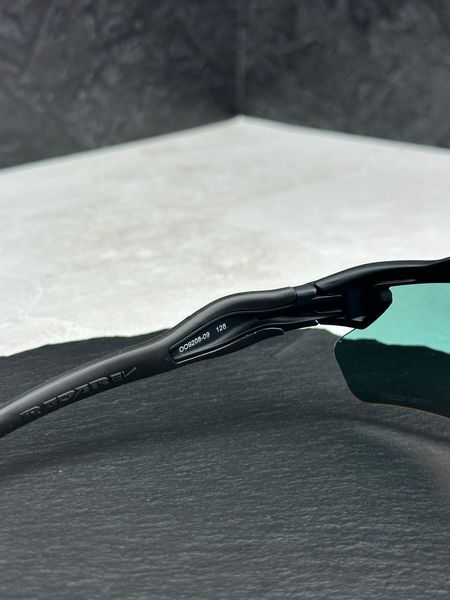 Сонцезахисні окуляри Oakley Radar EV Path OO9208 чорні матові з лінзою Prizm Ruby, спортивні, велоокуляри, чоловічі, оригінал OAK31018 фото