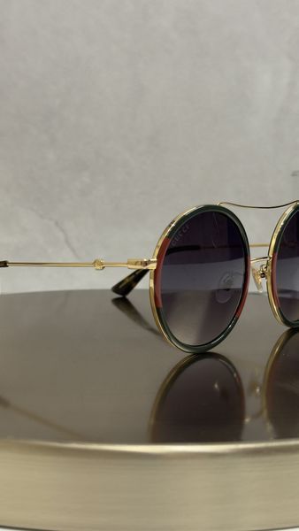 Сонцезахисні окуляри Gucci GG0061S 003 56 круглі жіночі