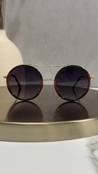 Сонцезахисні окуляри Gucci GG0061S 003 56 круглі жіночі