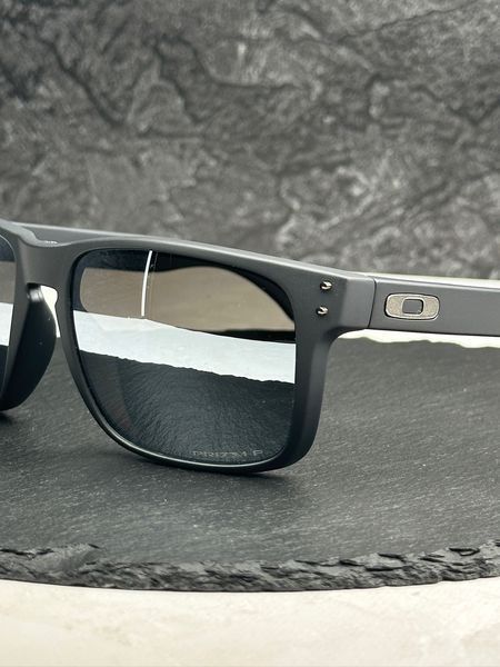 Сонцезахисні окуляри Oakley Holbrook XL OO9417 чорні матові Prizm поляризовані