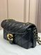 Жіноча сумка Coach Tabby 26 чорна стьобана на ланцюжку &mdash; фото 2