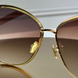 Сонцезахисні окуляри Tom Ford Marta FT1091 Havana Gold/Gradient Brown &mdash; фото 8