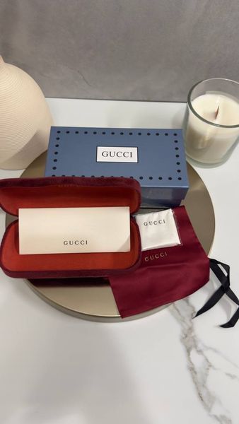 Сонцезахисні окуляри Gucci GG1326S 002 гавана коричнева лінза жіночі