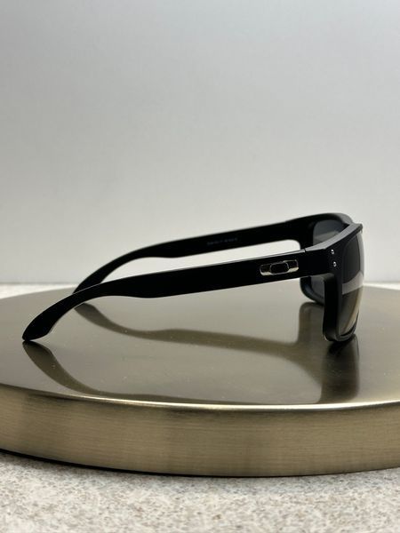 Сонцезахисні окуляри Oakley Holbrook OO9102-F5 матові чорні лінза Prizm Grey чоловічі