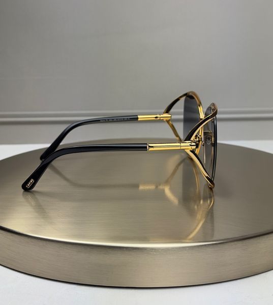 Сонцезахисні окуляри Tom Ford FT1091 золоті метелик сіра лінза жіночі