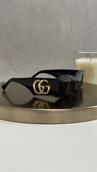 Сонцезахисні окуляри Gucci GG1425S 001 Black/Grey Force133 фото