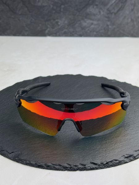 Сонцезахисні окуляри Oakley Radar EV Path OO9208 чорні Prizm Ruby спортивні
